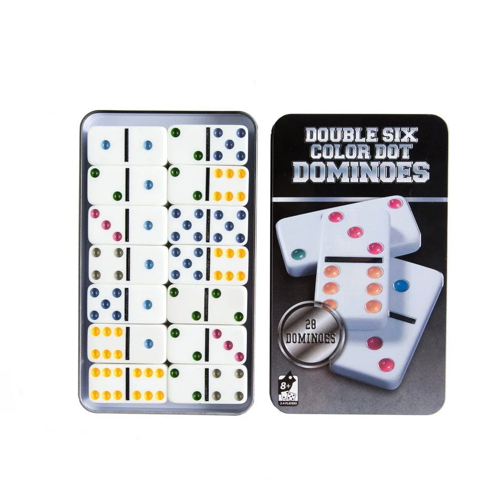 Dominoes (Double Six, Colour Dot) 1