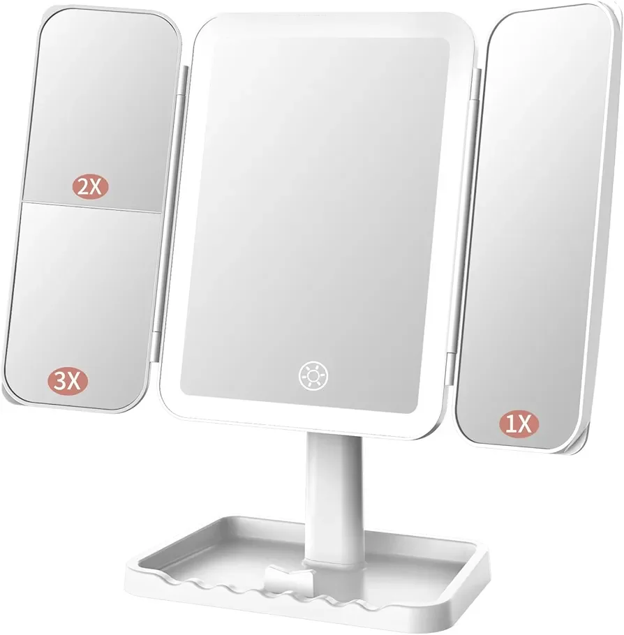 Trifold Makeup Vanity Mirror