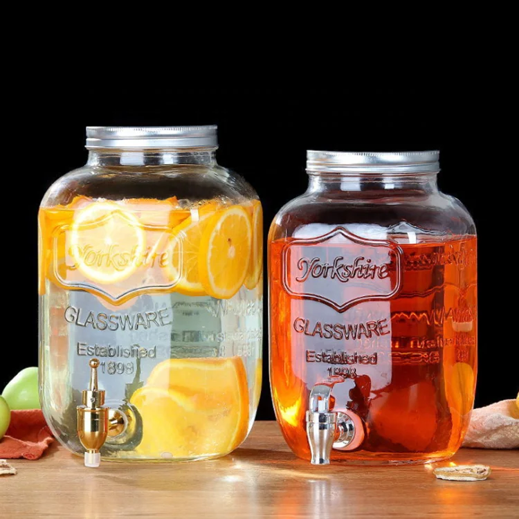 Glass Beverage Dispenser