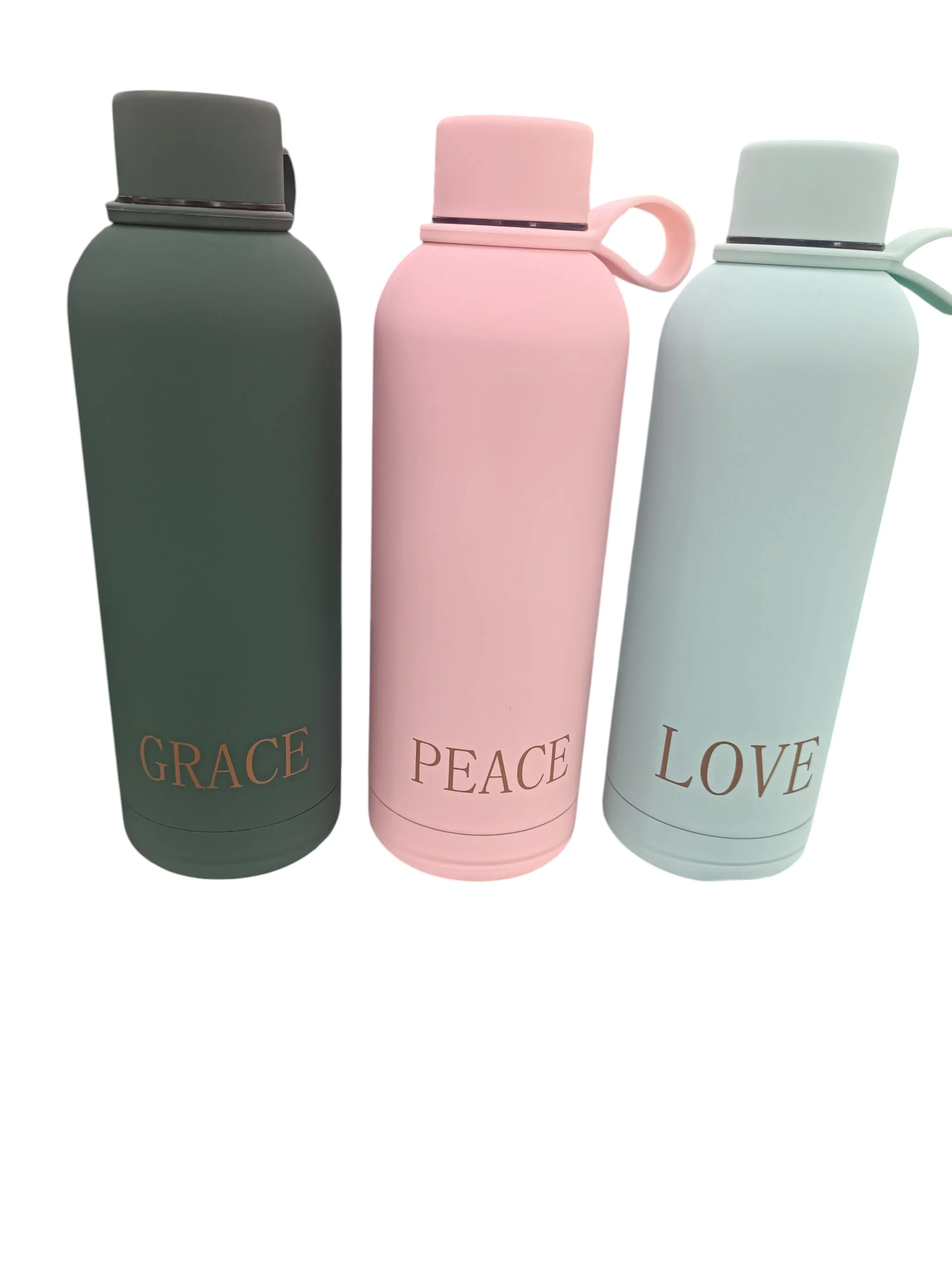 Inscribed Matte Bottles